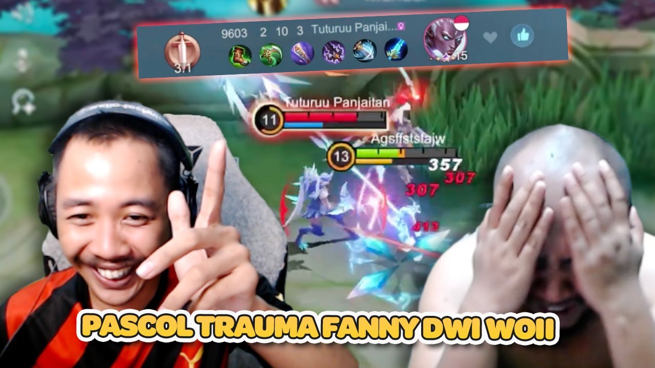 Ketika Pascol TRAUMA Pake Miya Melawan Fanny Dwi Woii - Mobile Legends
