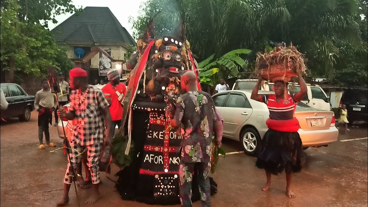 Uzoiyi Masquerade Festival in Uke, Anambra State