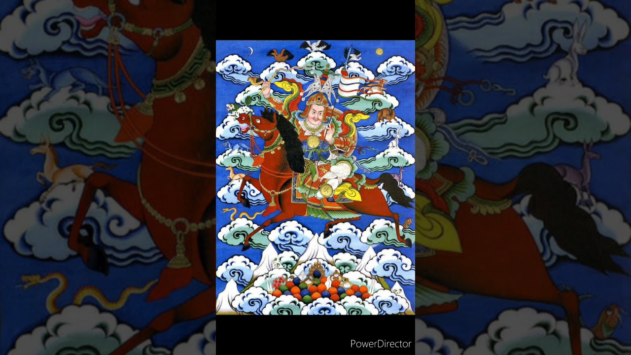 格薩爾王護法眾祈供儀軌 Prayers of Offerings to Gesar & Other Dharma Protectors