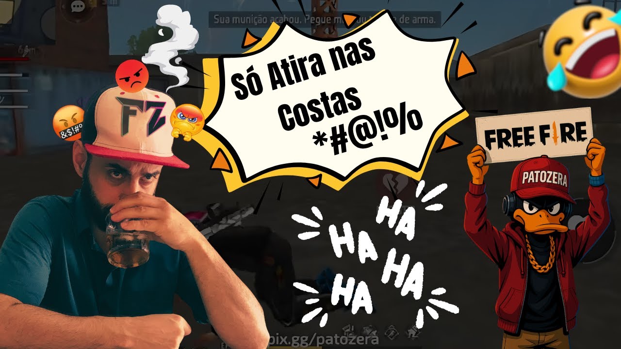 O PATO MAIS ESTRESSADO DO FREE FIRE - 08