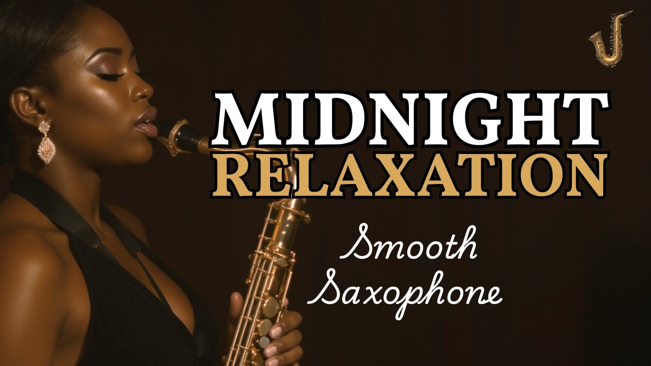 Late Night Lounge Jazz 🌙 Smooth Saxophone Music for Midnight Relaxation, Sleep & Study