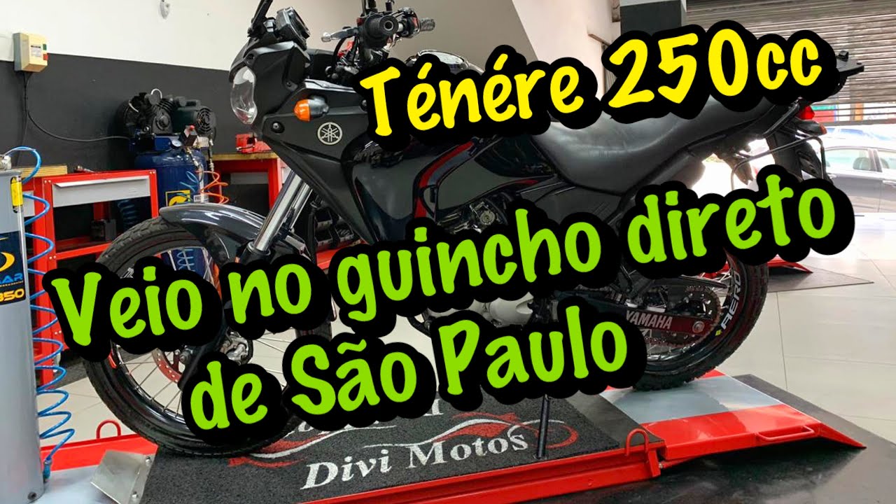 TÉNÉRE 2 EM 1..🤔..MAIS DE 500km PARA FAZER REVISÃO AQUI NA OFICINA