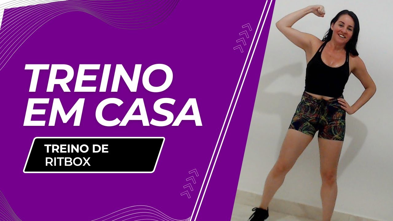💜TREINAR EM CASA I TREINO DE RITBOX EM CASA PARA PERNAS E GLÚTEOS