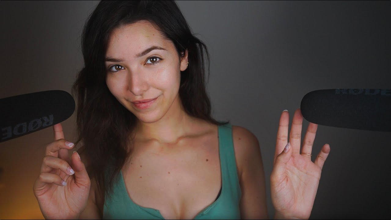 4K ASMR: Deep Ear-to-ear Whispers (Sensitive Mics)