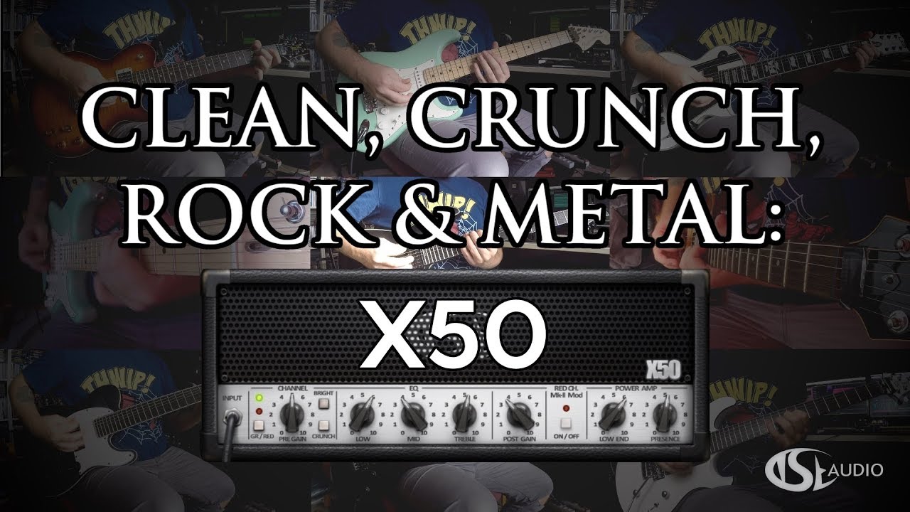 Clean, crunch, rock & metal: X50 by TSE Audio