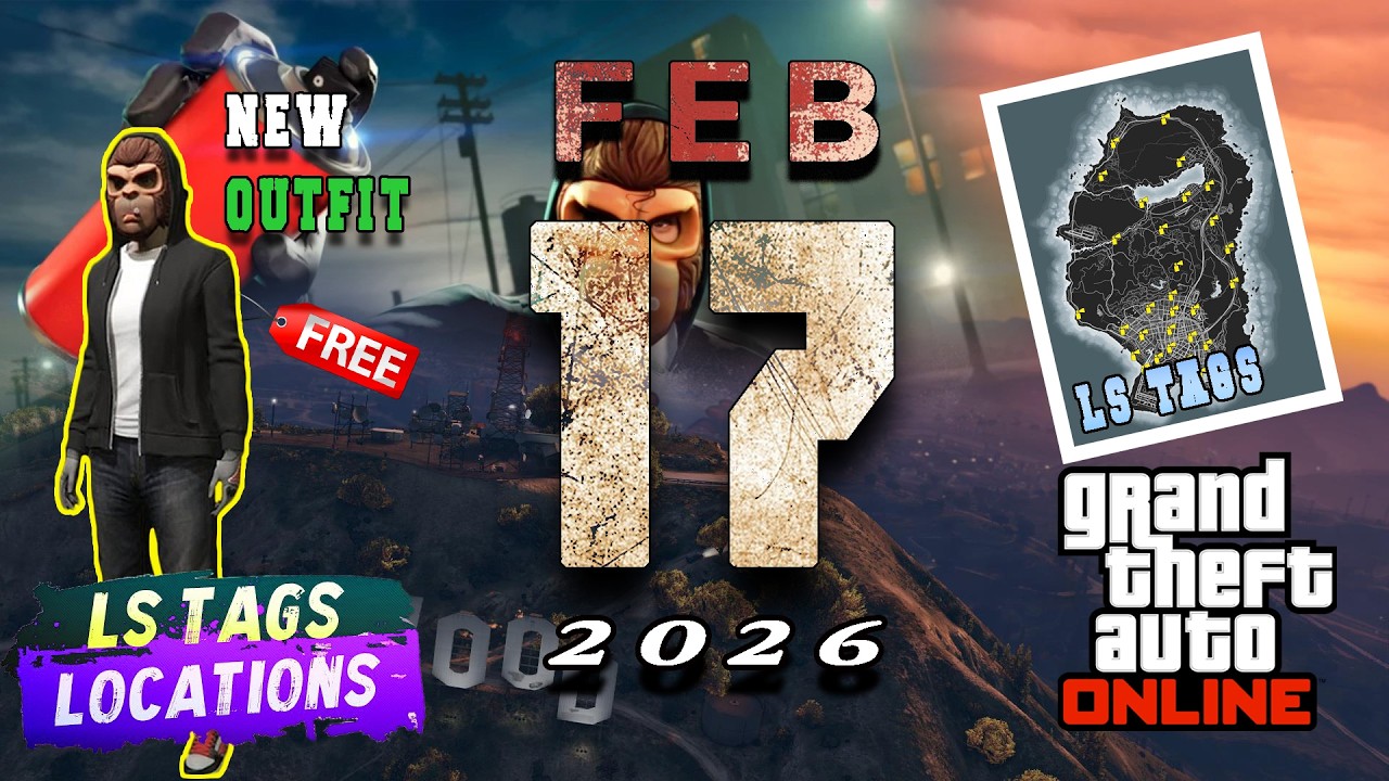 LS Tags Locations [February 17th] GTA Online 2026!!!
