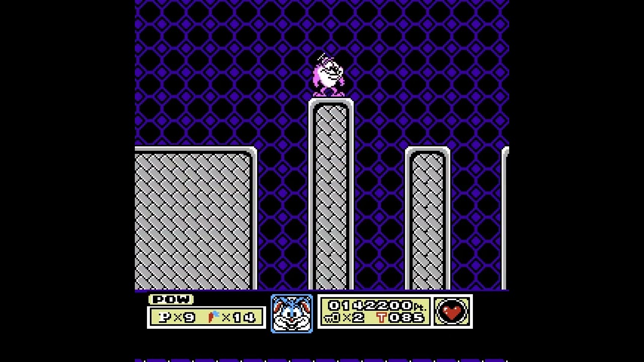 Tiny Toon Adventures (NES) Stage 6 FINAL BOSS + ENDING 🥕 | SKILLGAMING ✔️