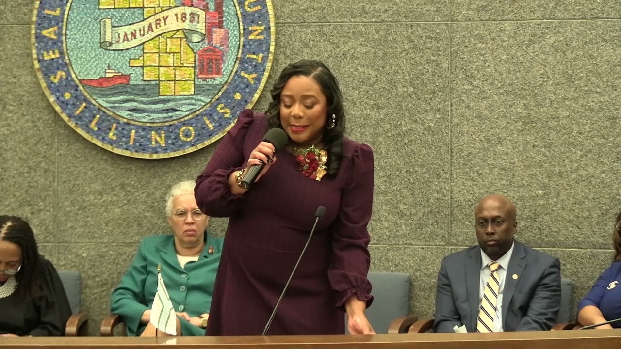 Oath of Office for Cook County Clerk Monica Gordon
