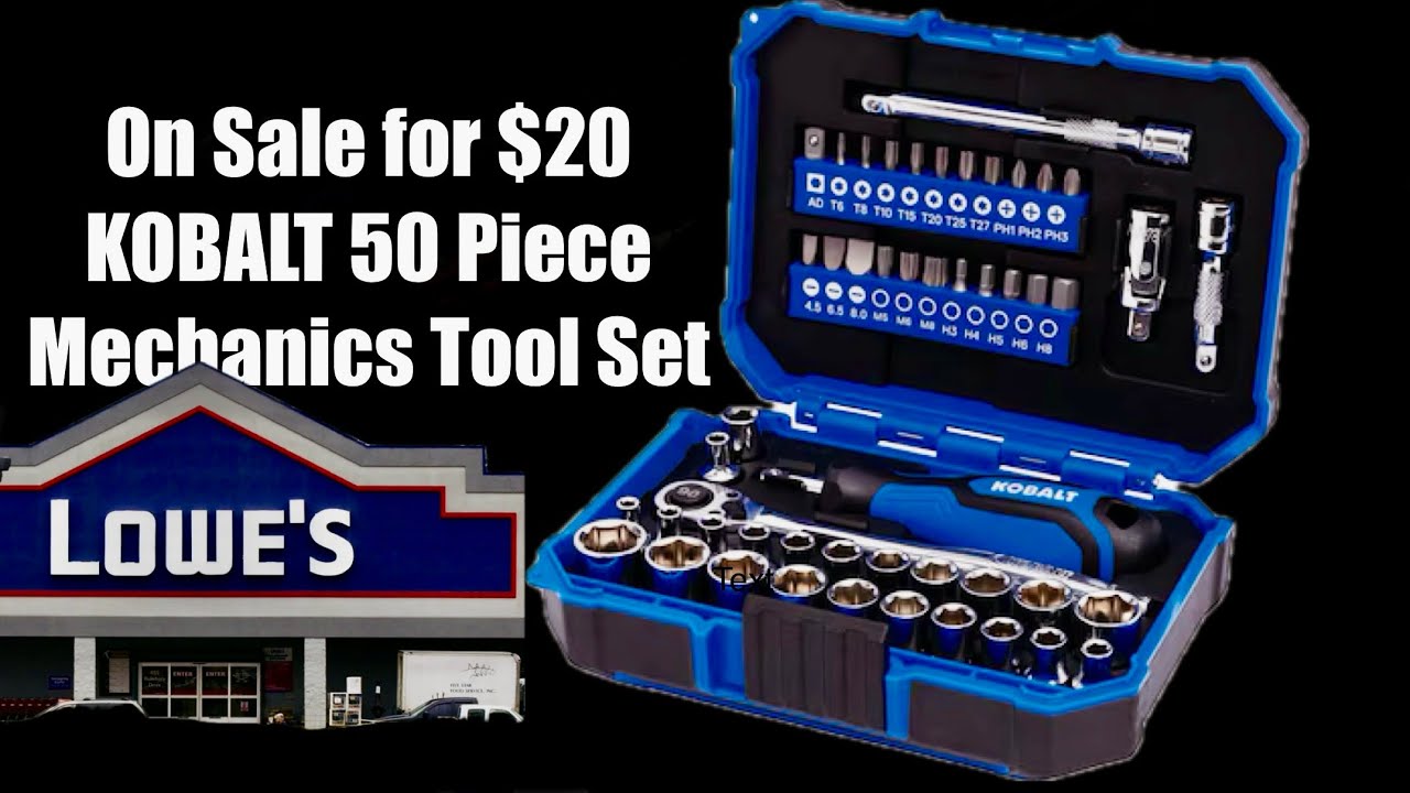 Kobalt 50 Piece Mechanic&rsquo;s Tool Set Review