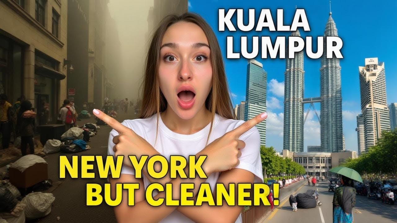 I was SHOCKED by Kuala Lumpur (Like clean NY) AMAZING MALAYSIA 🇲🇾 