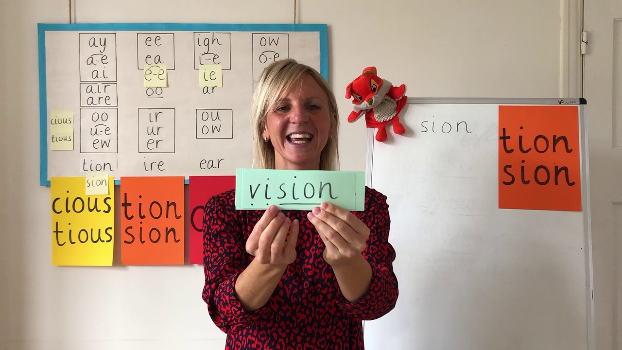 Mrs Mumme’s fun phonics -sion 16 June 2020