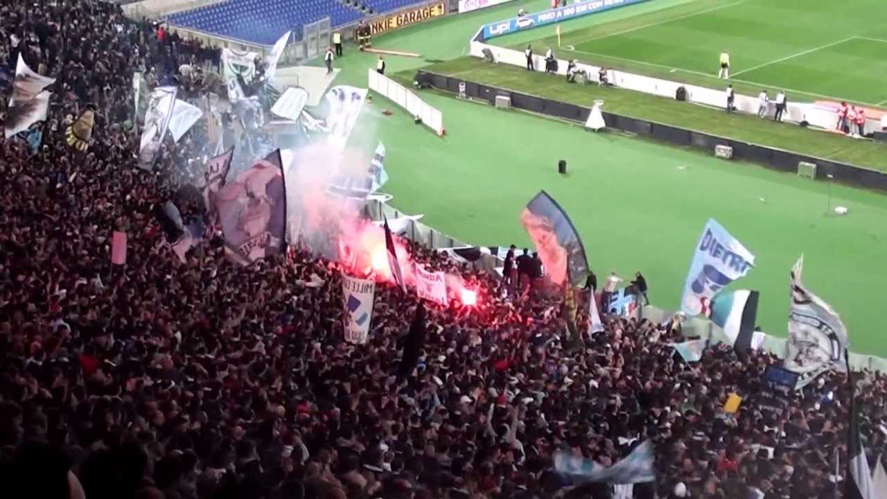 ROMA LAZIO 2013 (gaol en direct curva nord)
