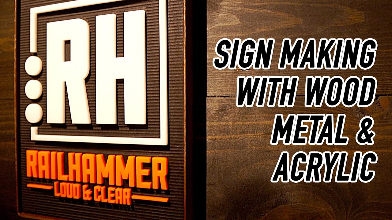 Sign Making. Woodworking, CNC and Laser Cutting.