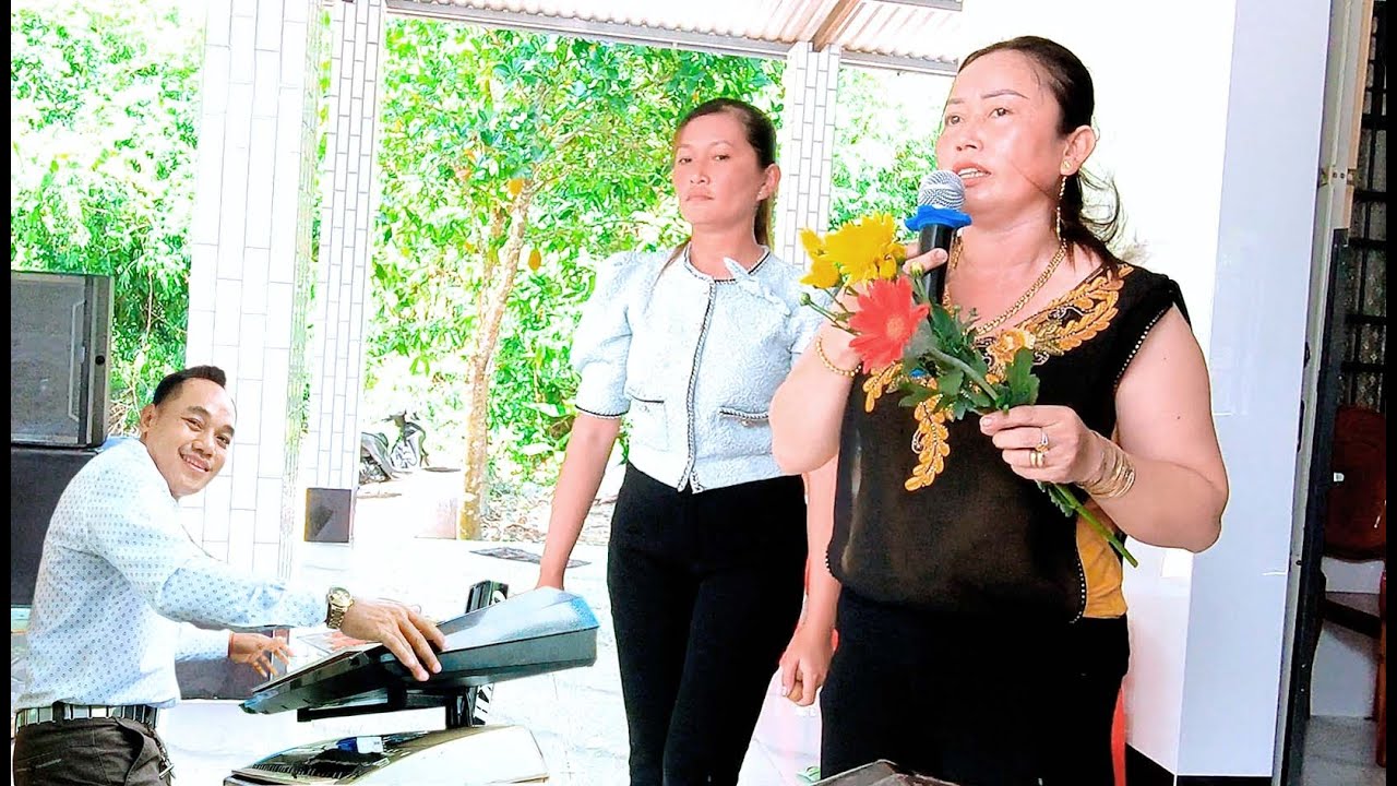 Nhac Song Chan Khang/khmer# trà cú trà vinh/Dạ đc chơi đám tân gia nhà ở bên cỏ vay