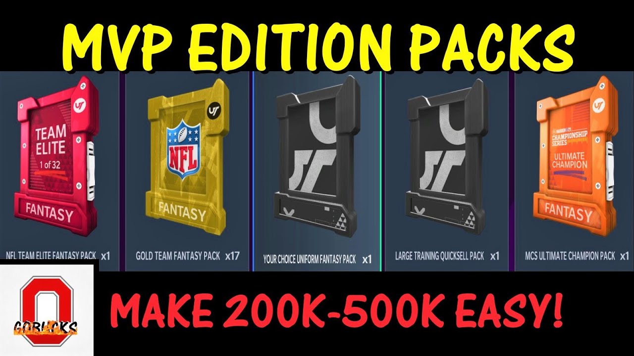 MADDEN 21: MVP EDITION PRE-ORDER PACKS! SO MANY PACKS WHERE IS THE PROFIT?