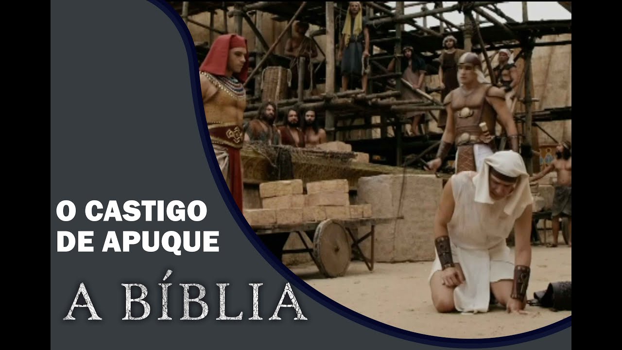 A BÍBLIA - OS DEZ MANDAMENTO: O castigo de Apuque | CENA TOP | PARTE 2