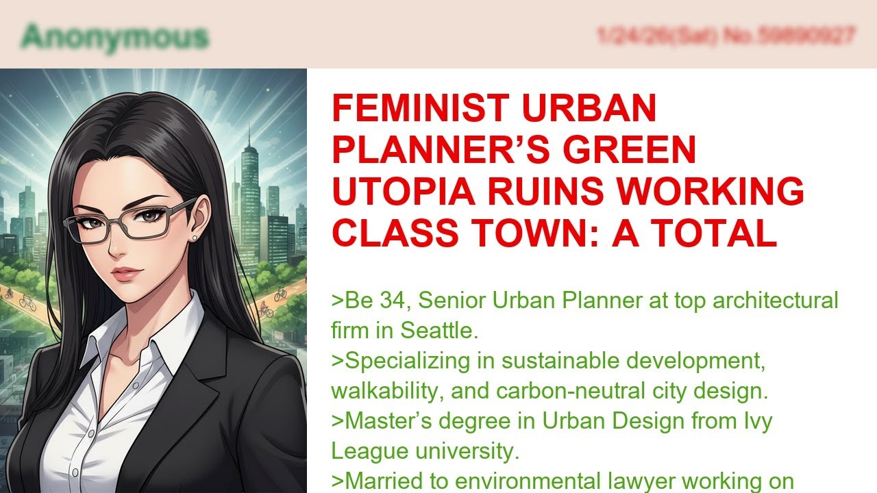 Feminist Urban Planner’s Green Utopia Ruins Working Class Town: A Total Disaster!