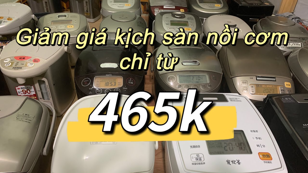 Nồi cơm nhật b&atilde;i gi&aacute; rẻ. Video 8/9 lh 0984.919.362 #noicomnhatbai #noicomnhatgiare #noicomcaotan
