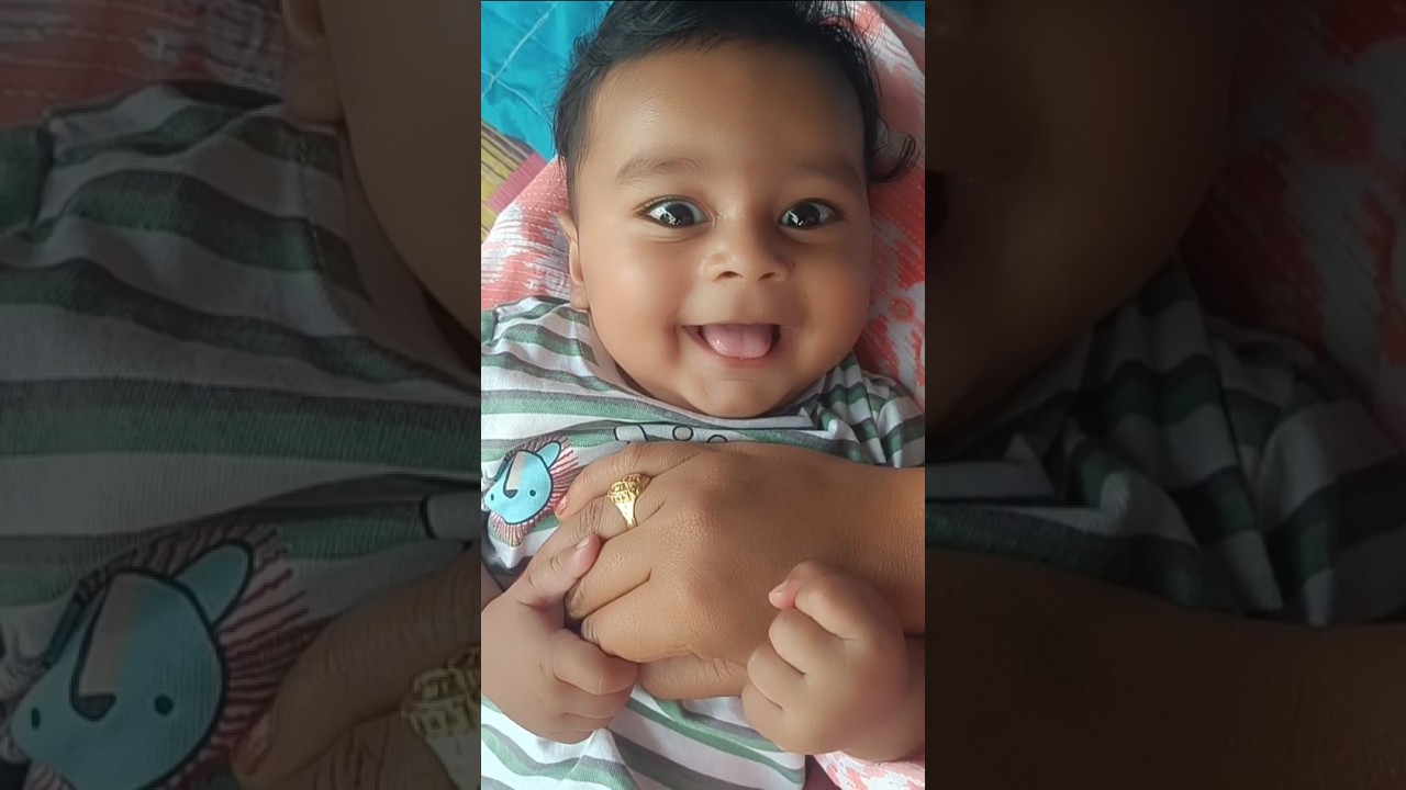 his smile 😊#youtubeshorts #babysmile #templevisit #ytshorts #shortvideo
