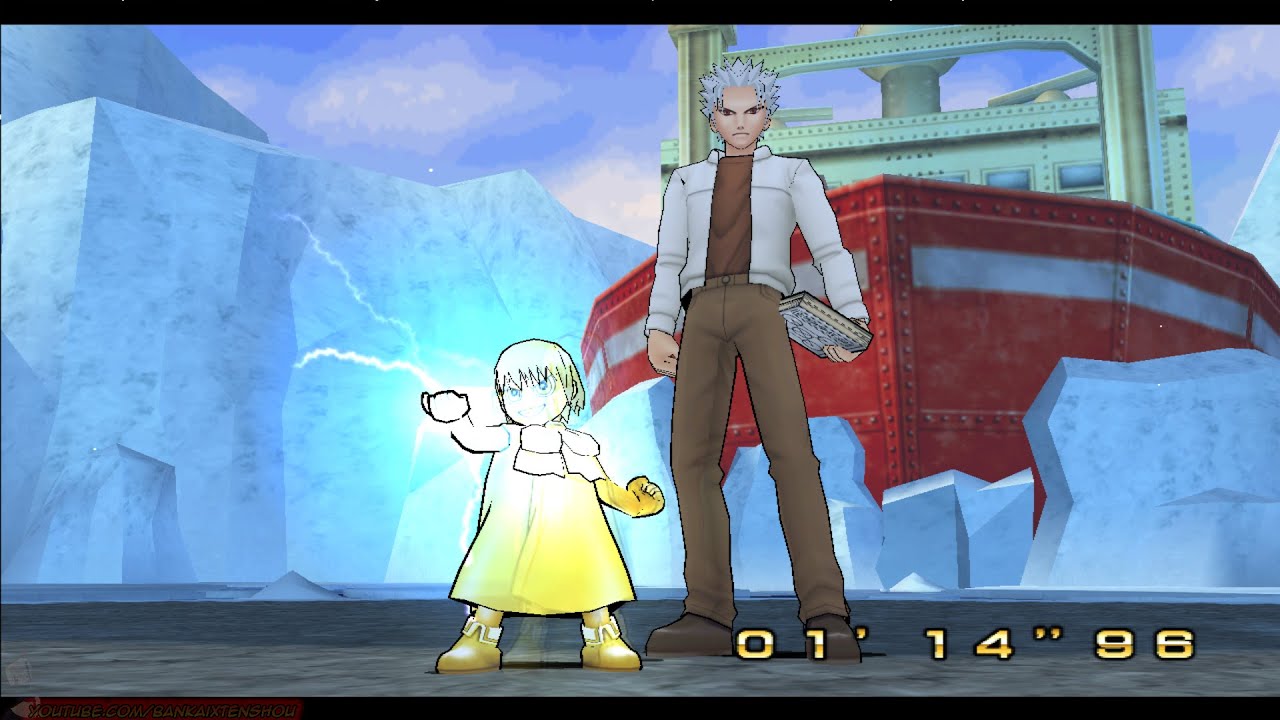 Zatch bell mamodo battles Zeno/Dufort (power up) Time Attack 60fps