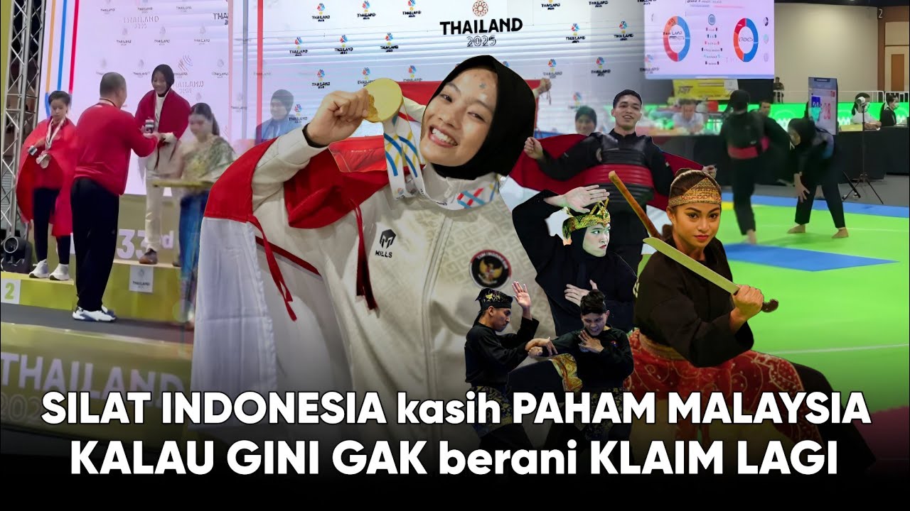 Malaysia Dikasih Paham Atlet INDONESIA &ldquo;Silat From INDONESIA Broo&rdquo; Sapu Bersih Mendali Sea Games