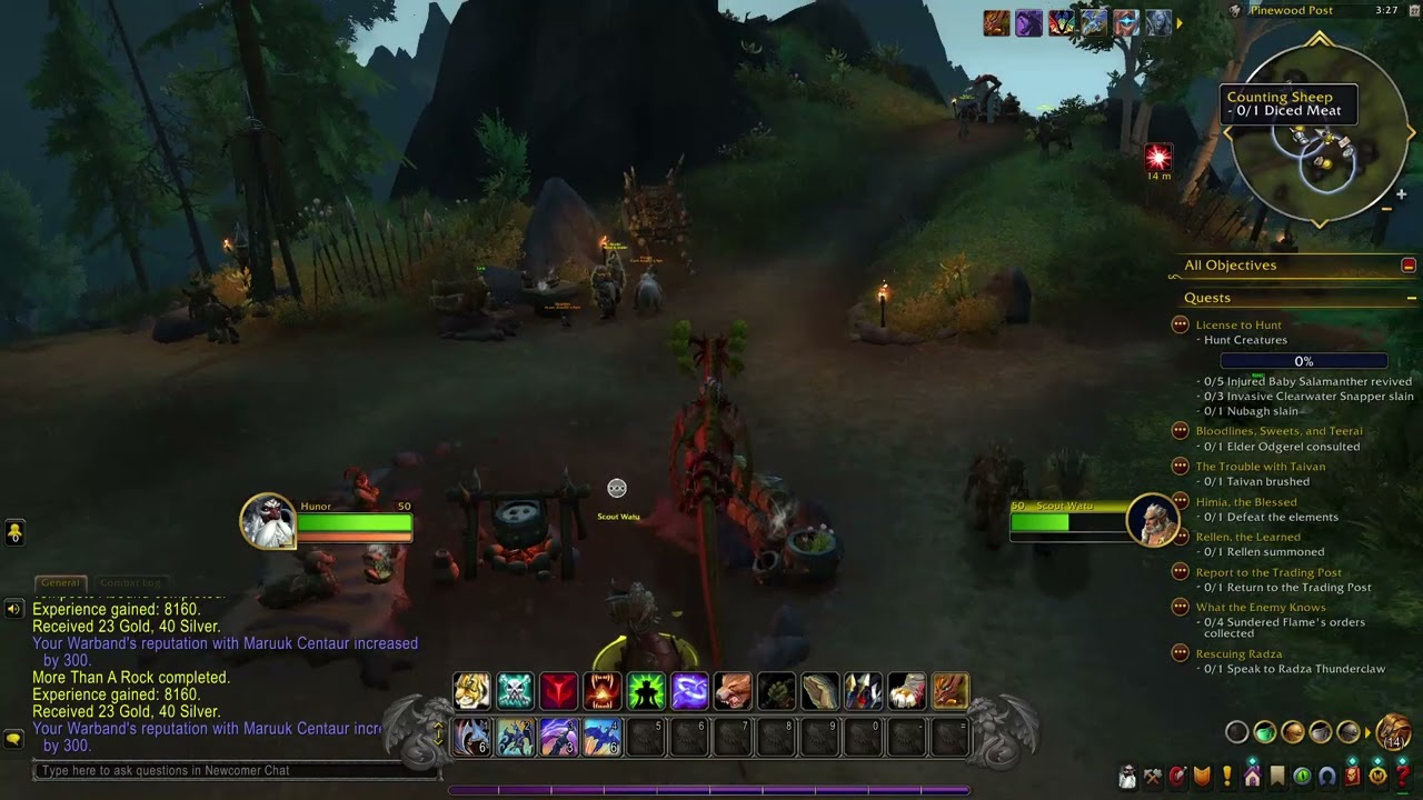 (WOW Lets Play No Commentary) World of Warcraft War Within, Dwarf Hunter, 1 hr, Ep. 12