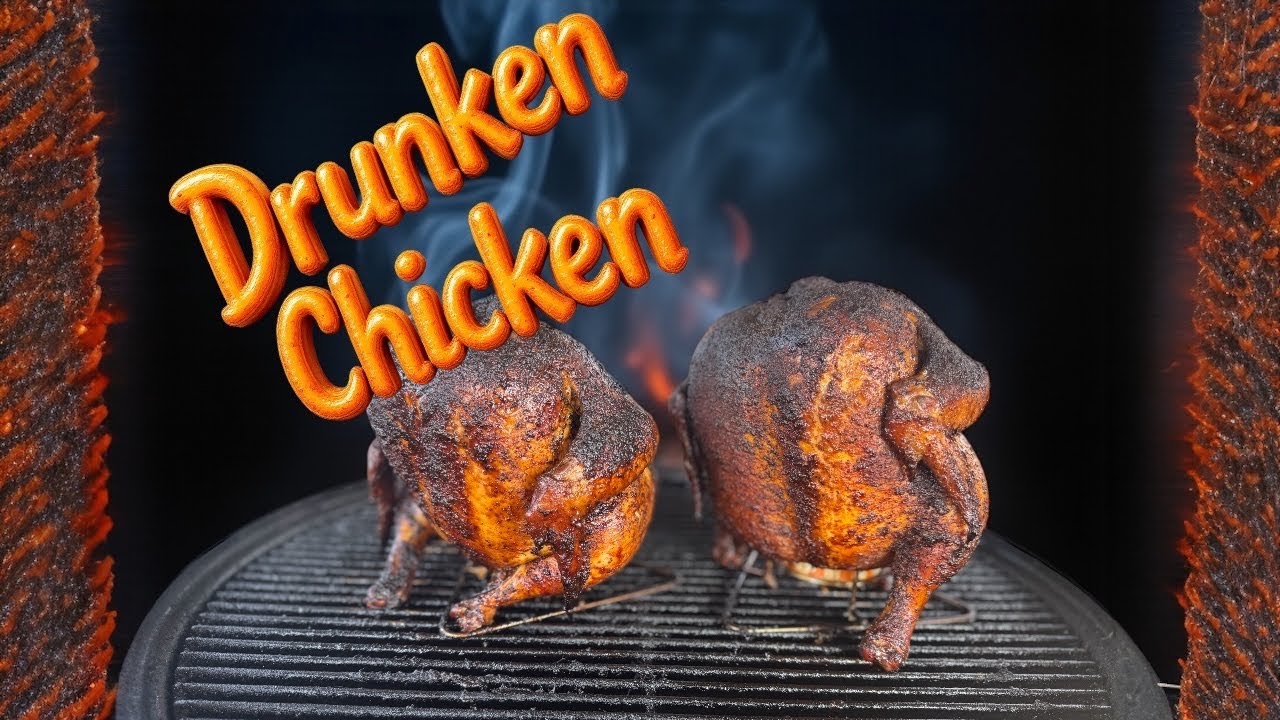 Самая сочная курица в пивной банке, которую вы когда-либо видели! 🍺🔥 на Weber Smokey Mountain