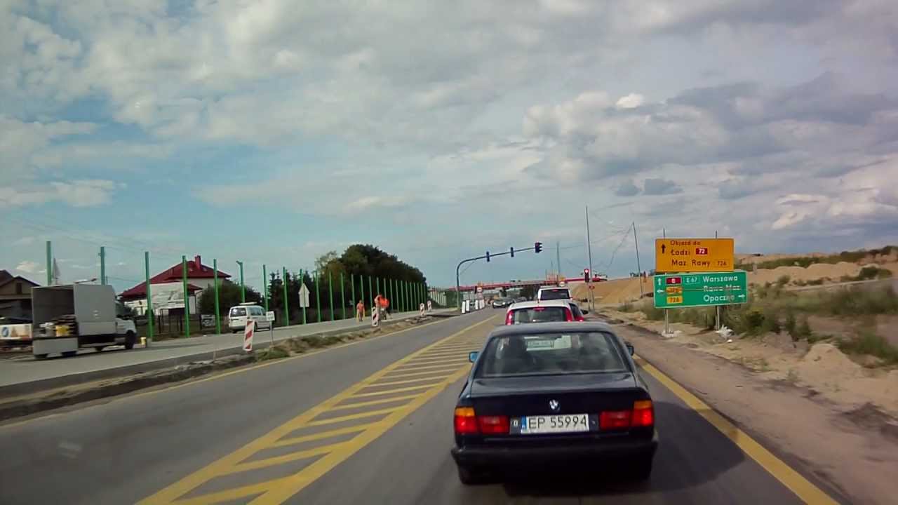 Budowa drogi ekspresowej S8 Piotrków Trybunalski (A1) - Radziejowice 2012-07-15
