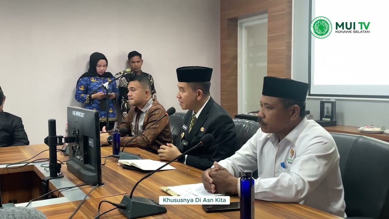 RAKOR Bersama Pemda Konsel & Badan Amil Zakat Nasional (BAZNAS) Kabupaten Konawe Selatan