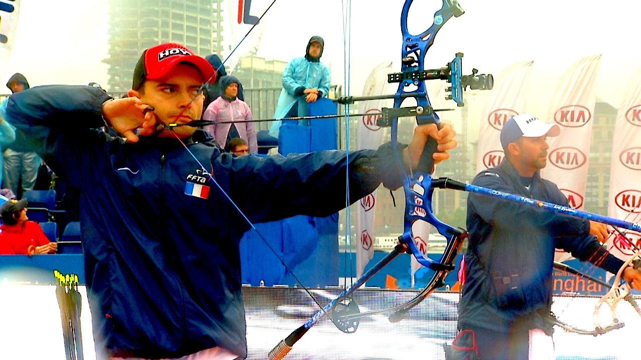 Seb Peineau v Pierre-Julien Deloche – compound men gold | Shanghai 2014 Archery World Cup S1
