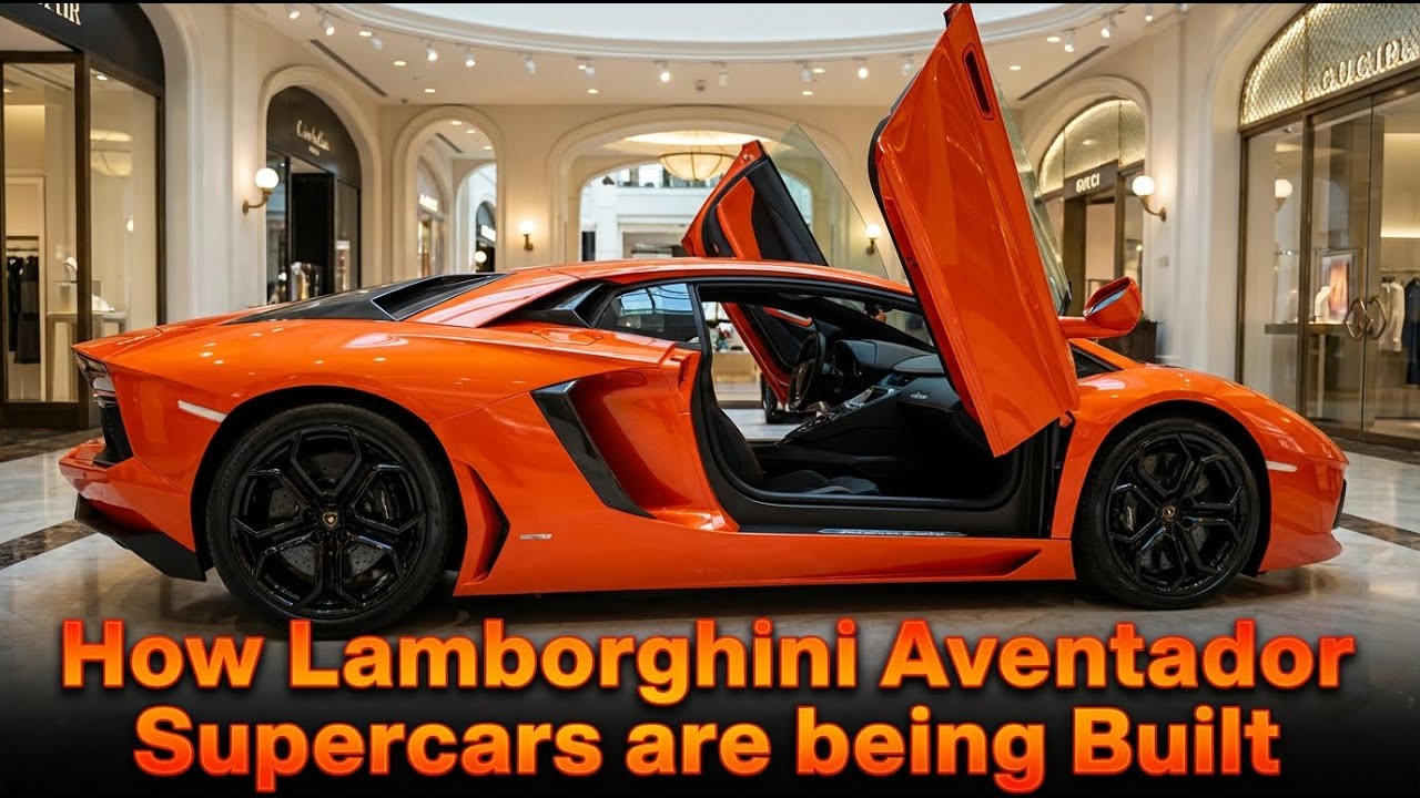 Inside Lamborghini’s Factory — How the Aventador Supercars Are Built (Full Tour)