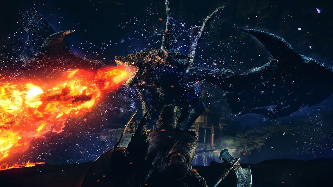 Dark Souls 3 The Ringed City - Darkeater Midir OST - Daycore (slowed and reverb)