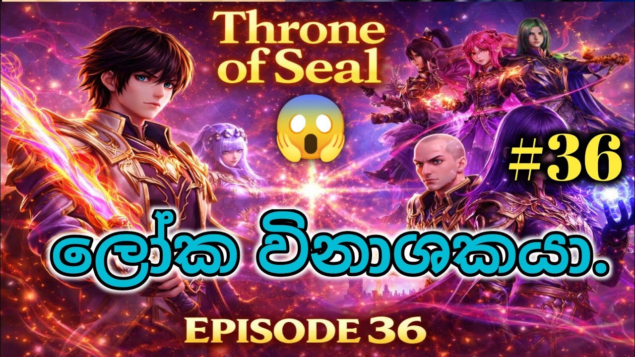 Throne of Seal Episode 36 | හොල්මන් ලෝකය.😱 ⚔️🔥 Sinhala Recap | Sinhala Review 