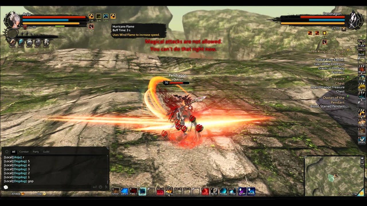 Dragon's Prophet PVP - Anju vs Pendragon