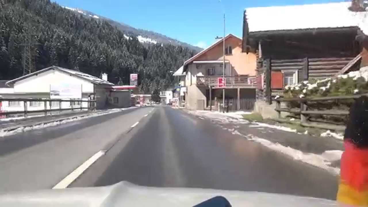 Klosters Serneus Gotschnatunnel Cavad&uuml;rli Mezzaselva Saas im Pr&auml;ttigau K&uuml;blis Switzerland 3.4.2015