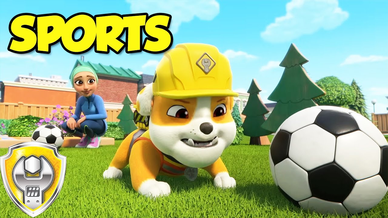 Rubble Loves Sports! ⚽️ | Rubble & Crew | Cartoons for Kids