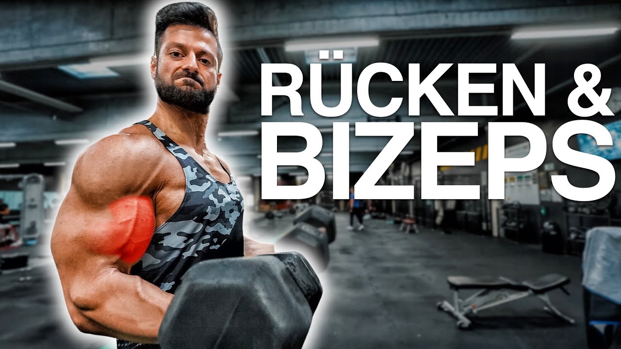 Mein NEUES Rücken & Bizeps Training (BIS DER MUSKEL REIßT)