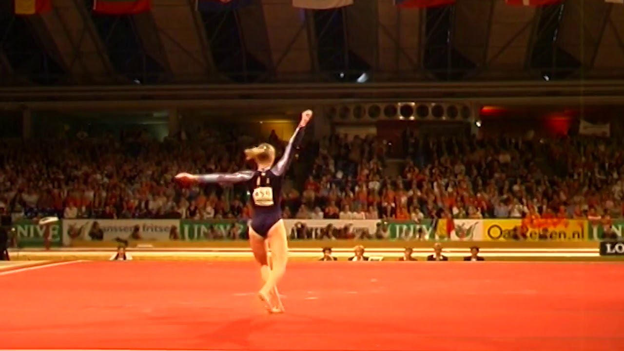 [HDp50] Iryna Yarotska (UKR) Floor All Around 2004 European Championships
