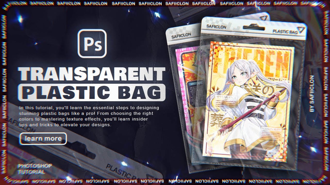 How to Create Plastic Bag Design Like a Pro! - Photoshop Tutorial