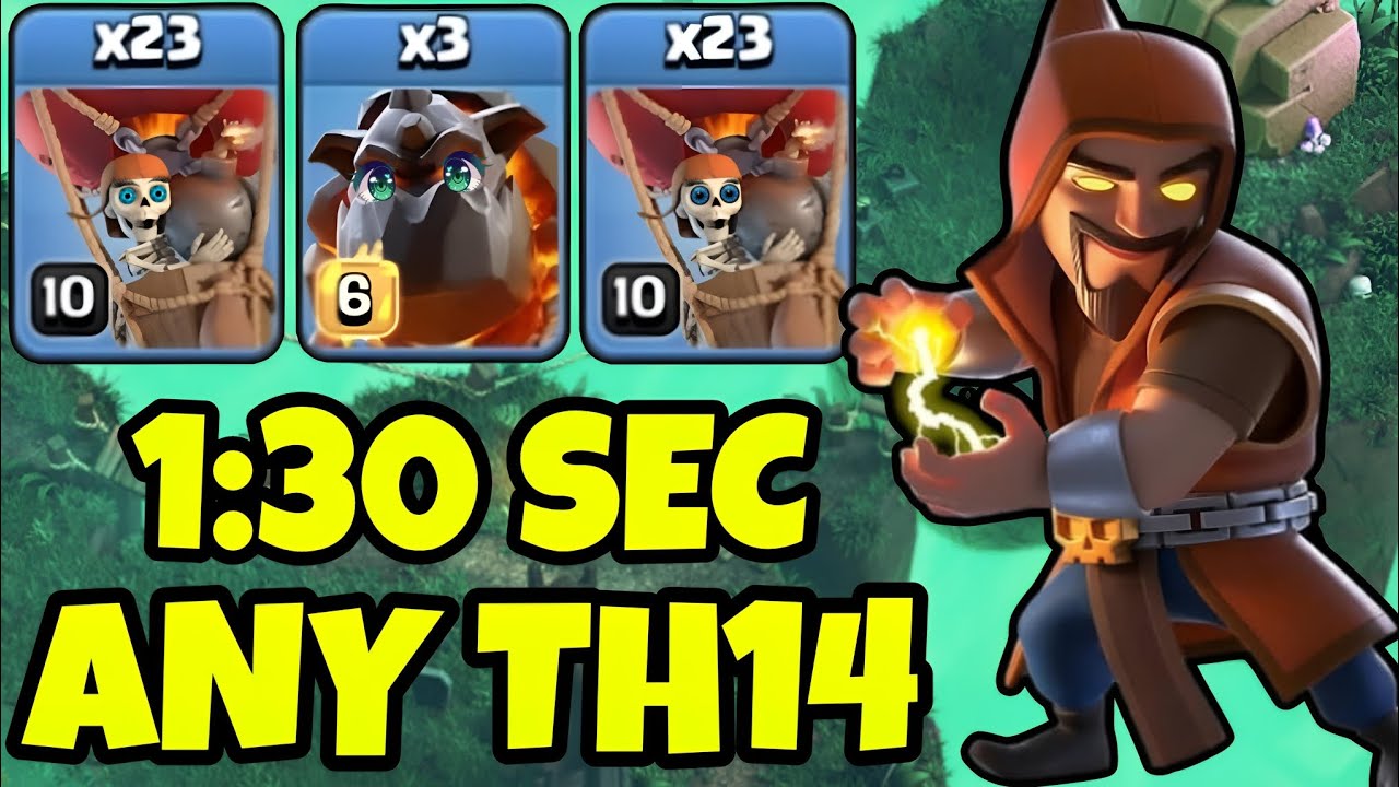 After Update! Best Th14 Blizzard LaLo Attack Strategy | Best Th14 Attack Strategy Clash of Clans coc