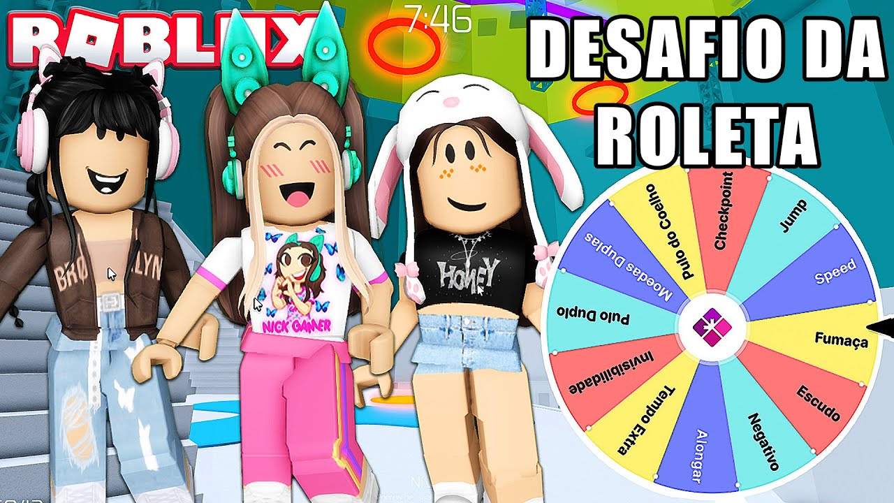 DESAFIO DA ROLETA NO TOWER OF HELL - Roblox