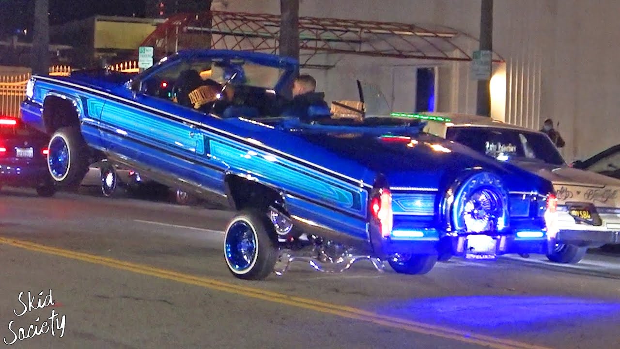 Lowriders TAKE OVER Hollywood Blvd in Los Angeles