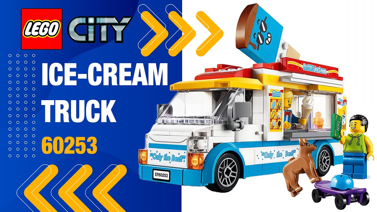 Lego City 60253 Ice Cream Truck  | Lego Speed Build and Review #legocity #lego60253 #icecreamtruck