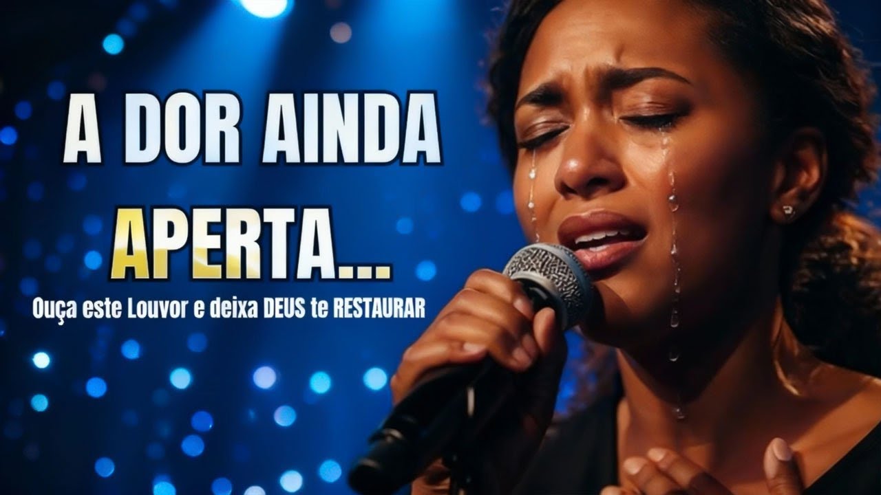 A Dor Ainda Aperta, Mas Deus Já Está Te Restaurando 🙏 Louvor Gospel (Inspirado em Aline Barros)
