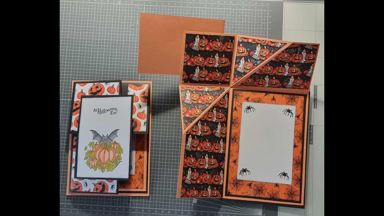 corner napkin fold card