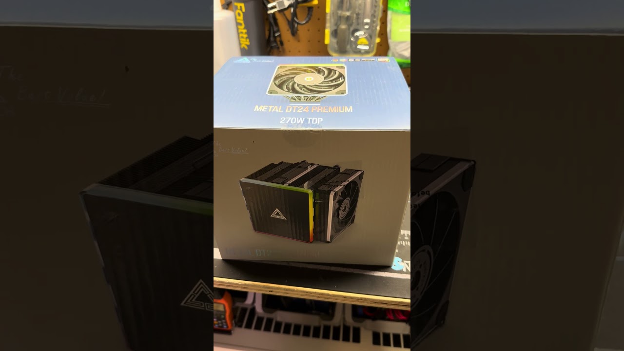 Added the Montech Metal DT24 Premium to the Cooler League #pc #montechcooler #cpucooler
