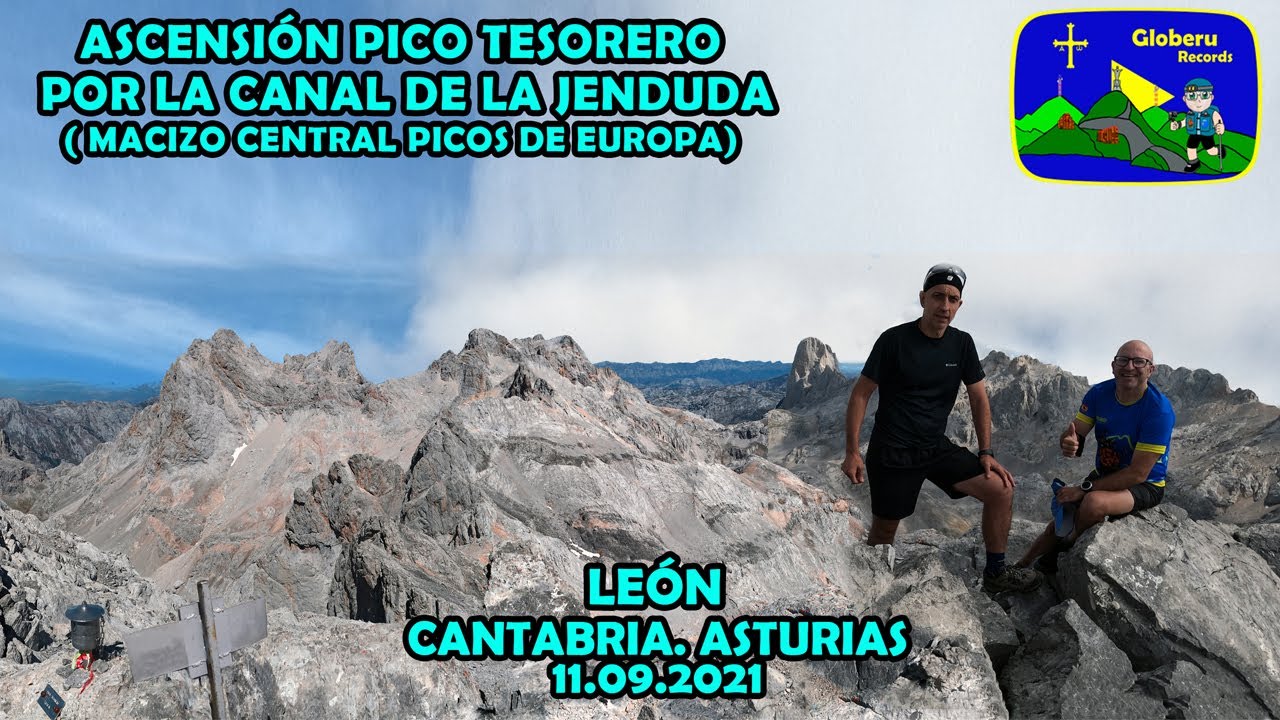 [ 2,7 K ] Ascensi&oacute;n Pico Tesorero por la Canal de la Jenduda. Macizo Central Picos de Europa. 2021