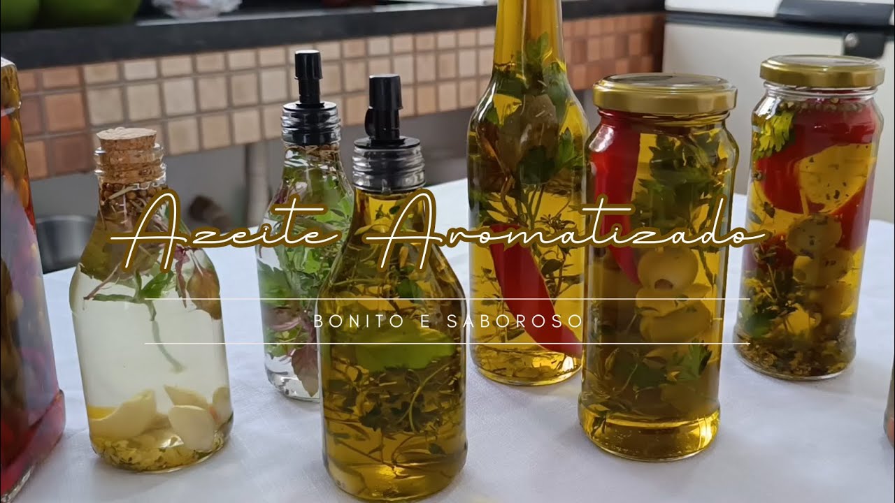 Azeite aromatizado