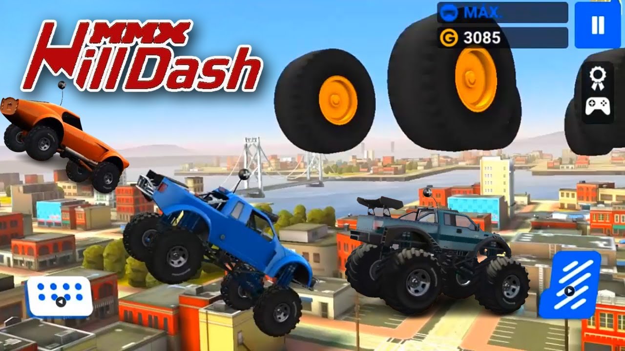 MMX HILL DASH: CAOS- Ciudad-// ALL the cars-All