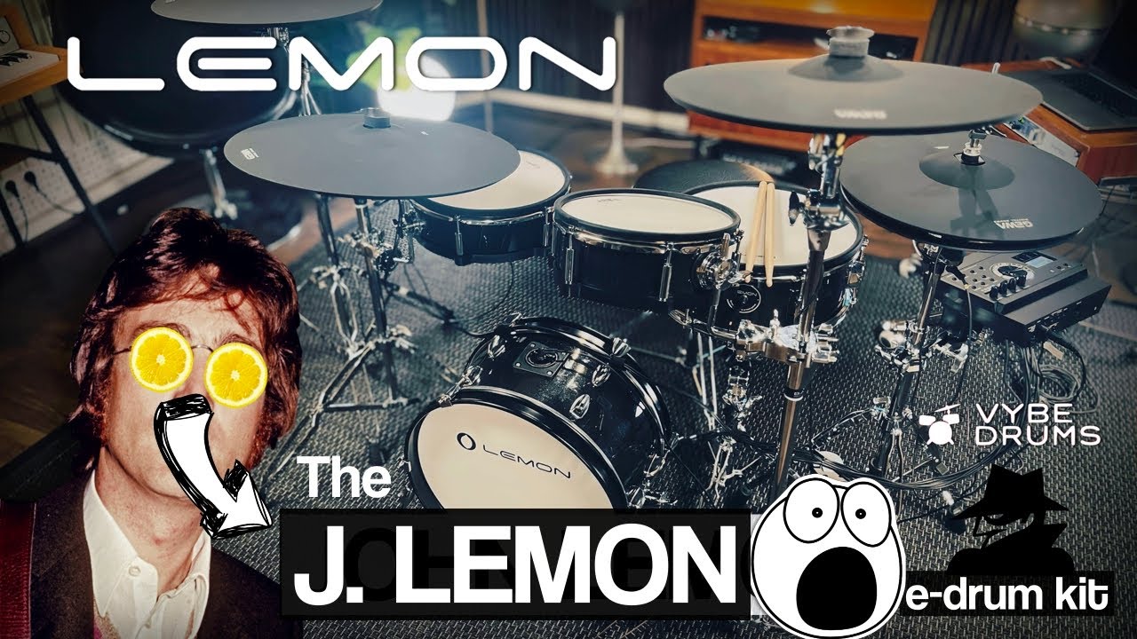 Behold the J. LEMON e-drum kit 100% Roland v-drums compatible!